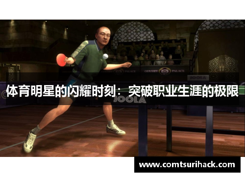 体育明星的闪耀时刻：突破职业生涯的极限